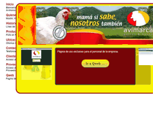 Tablet Screenshot of grupoavimarca.com